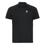 Oblečenie Odlo T-Shirt Crew Neck Shortsleeve Half-Zip Essential